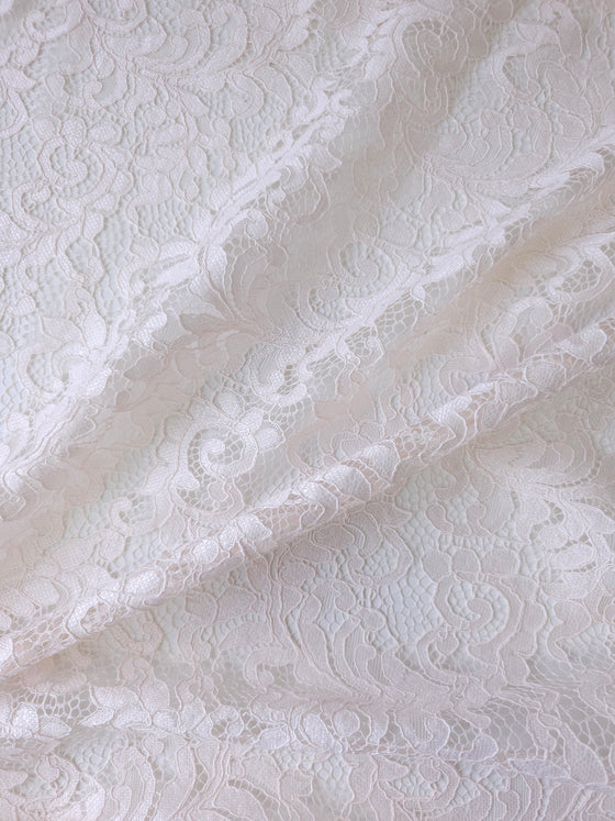 Light Peachy Ivory Lace
