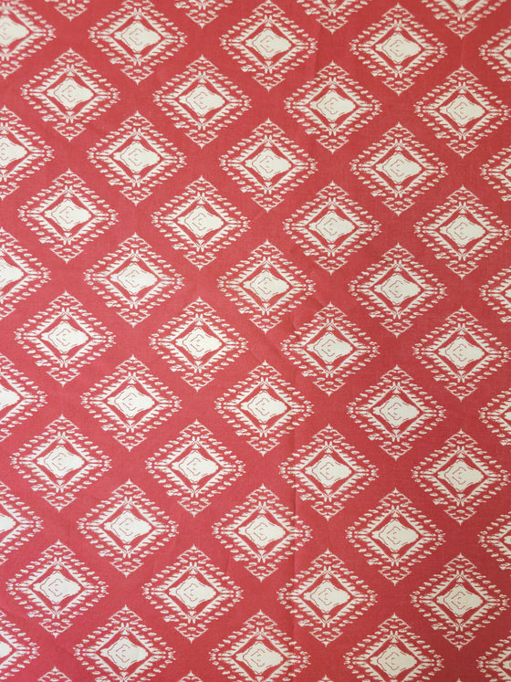 Pale Brick Vintage Voile