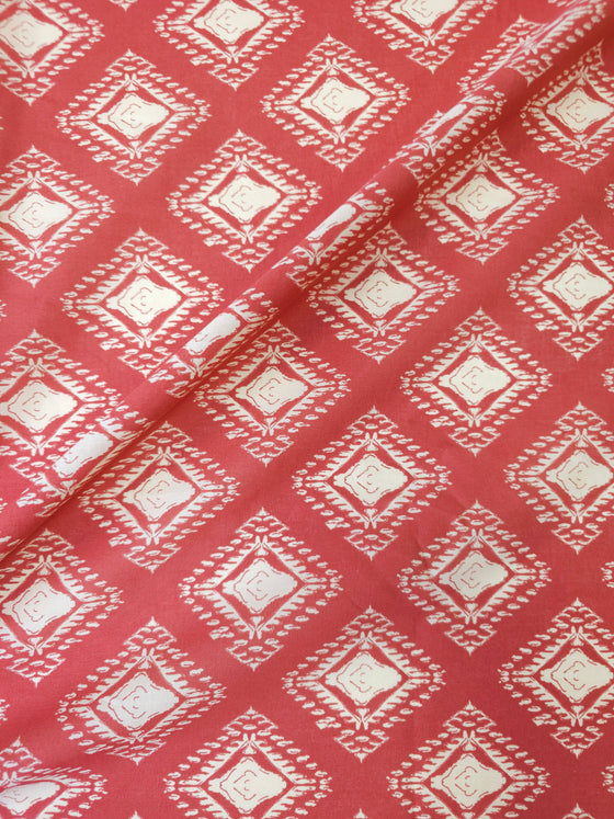 Pale Brick Vintage Voile