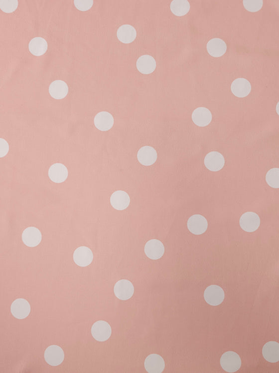 Peach Polka Swimwear 4-Way Stretch