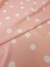 Peach Polka Swimwear 4-Way Stretch