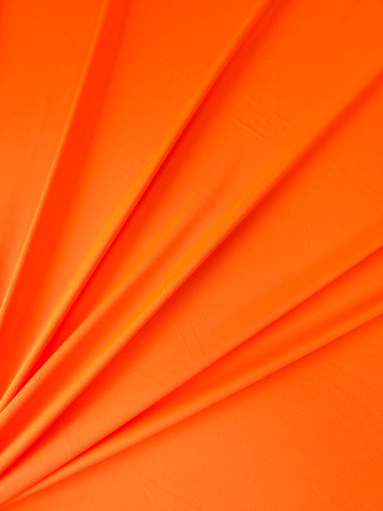 Neon Orange Swimwear 4-Way Stretch