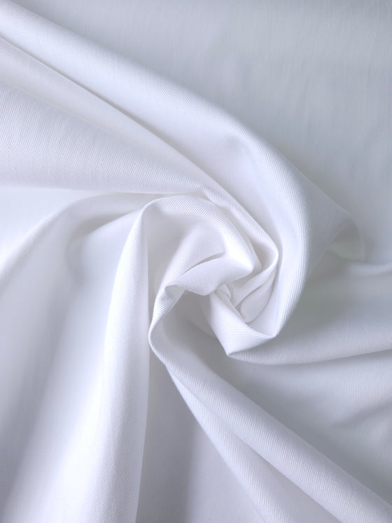 Off-White Brushed Cotton