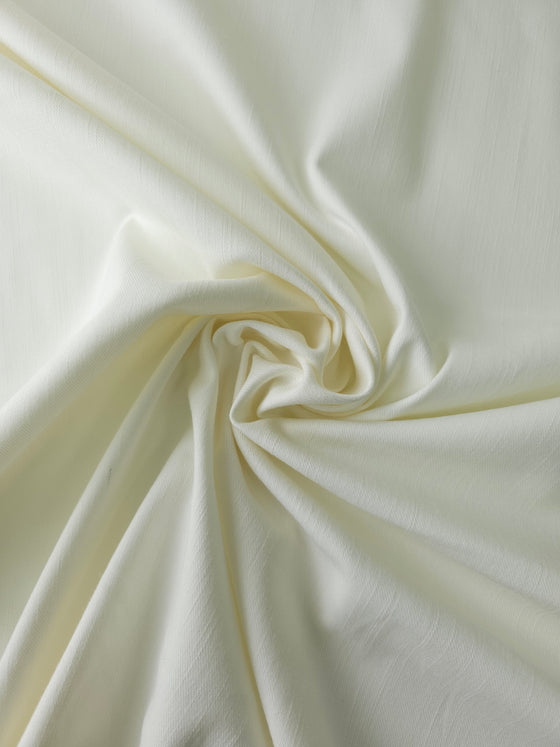 Ivory Cotton 1-Way Stretch