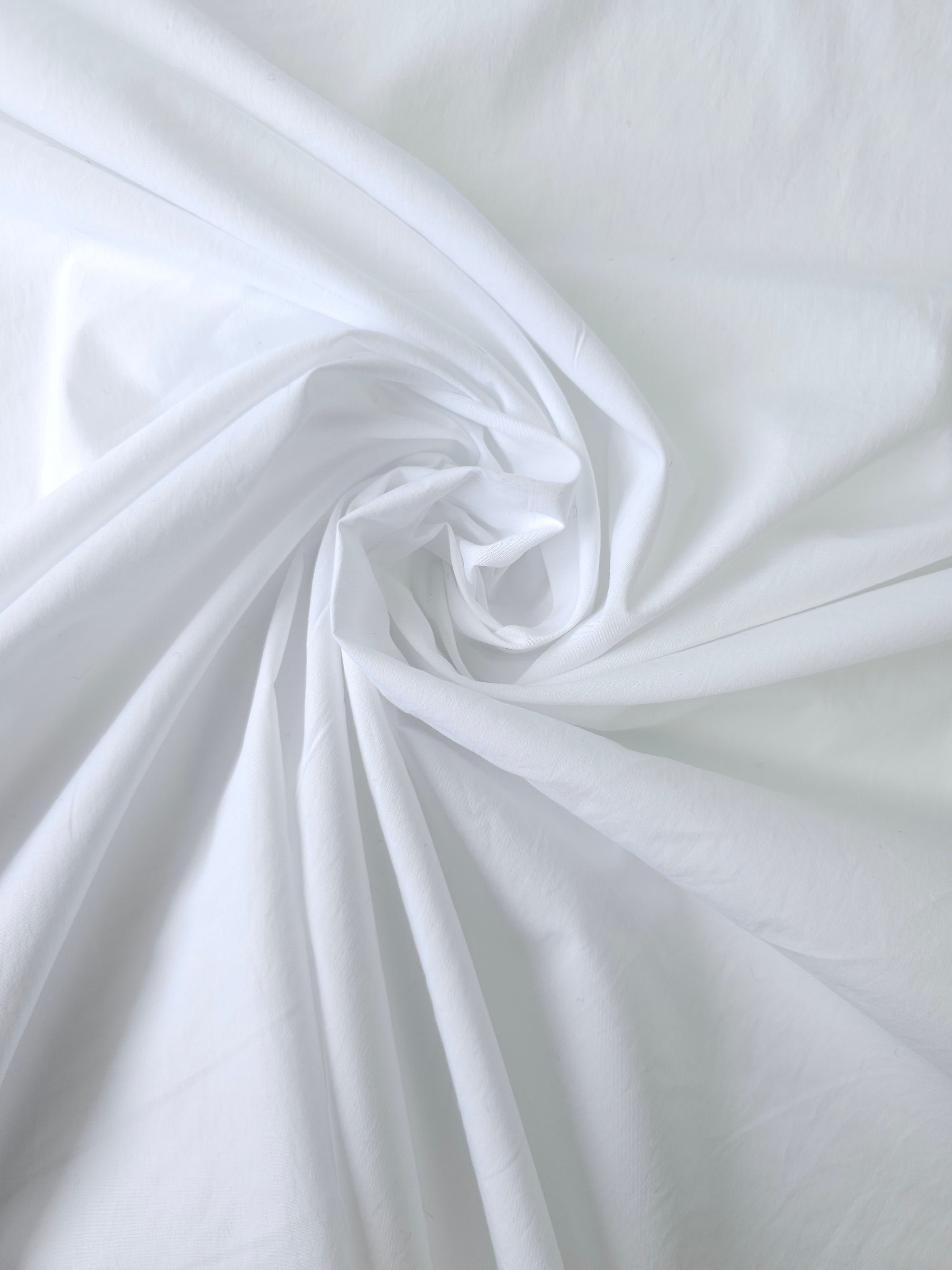 White Cotton Poplin