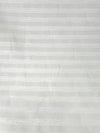 White Stripe Poly Jacquard