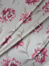 Champagne Floral Polka Satin Jacquard