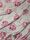 Champagne Floral Polka Satin Jacquard