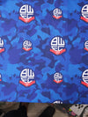 Bolton Wanderers 100% Cotton Football Club Fabric