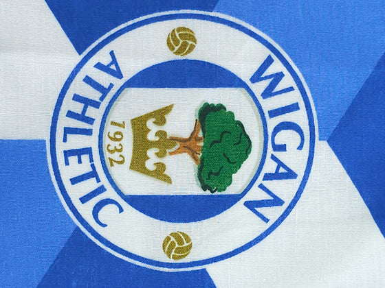 Wigan Athletic FC 100% Cotton Football Club Fabric