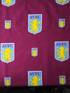 Aston Villa FC 100% Cotton Football Club Fabric