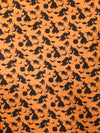 Orange Witches 100% Cotton