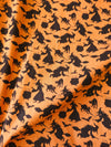 Orange Witches 100% Cotton