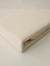 Cream | Fitted Sheet | Percale Cotton