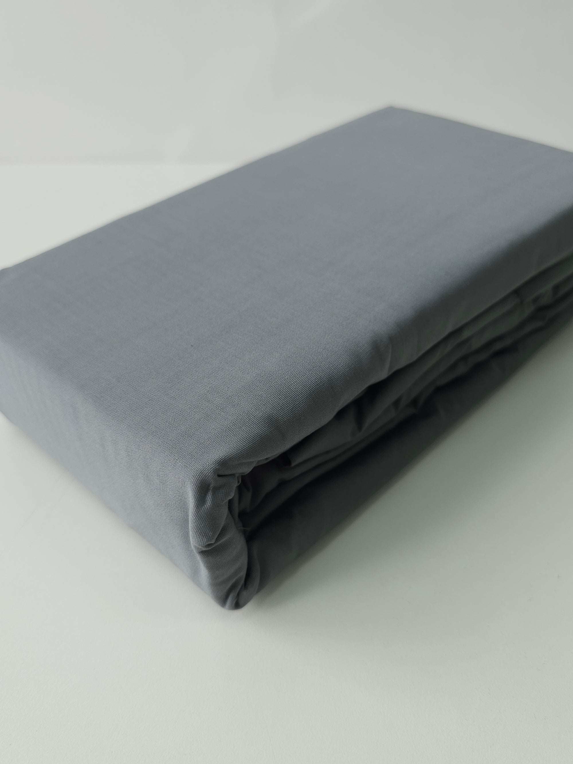 Dark Grey | Fitted Sheet | 100% Cotton