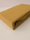 Dijon Mustard | Gold Fitted Sheet | Organic Cotton