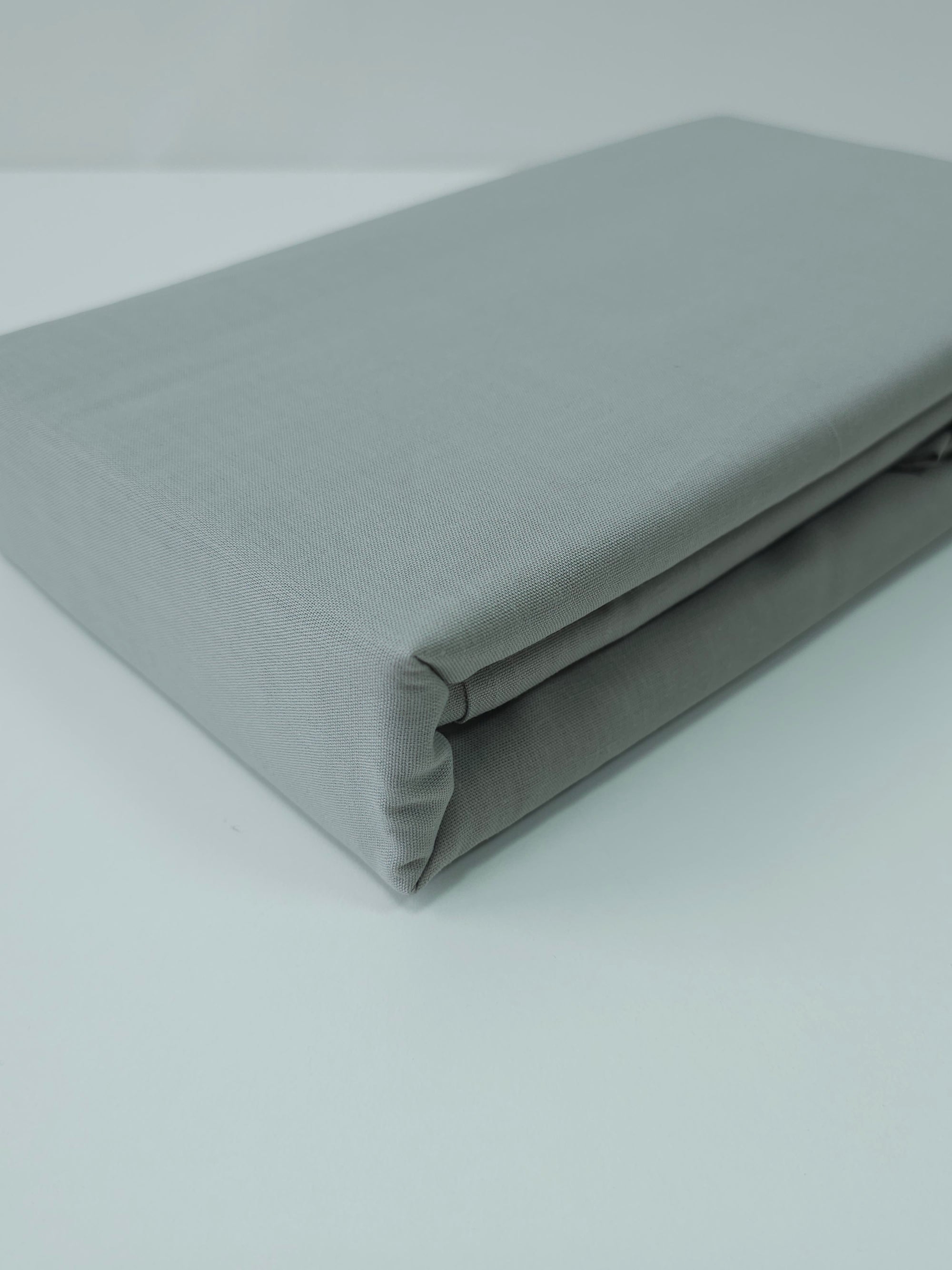 Light Grey | Fitted Sheet | 100% Cotton