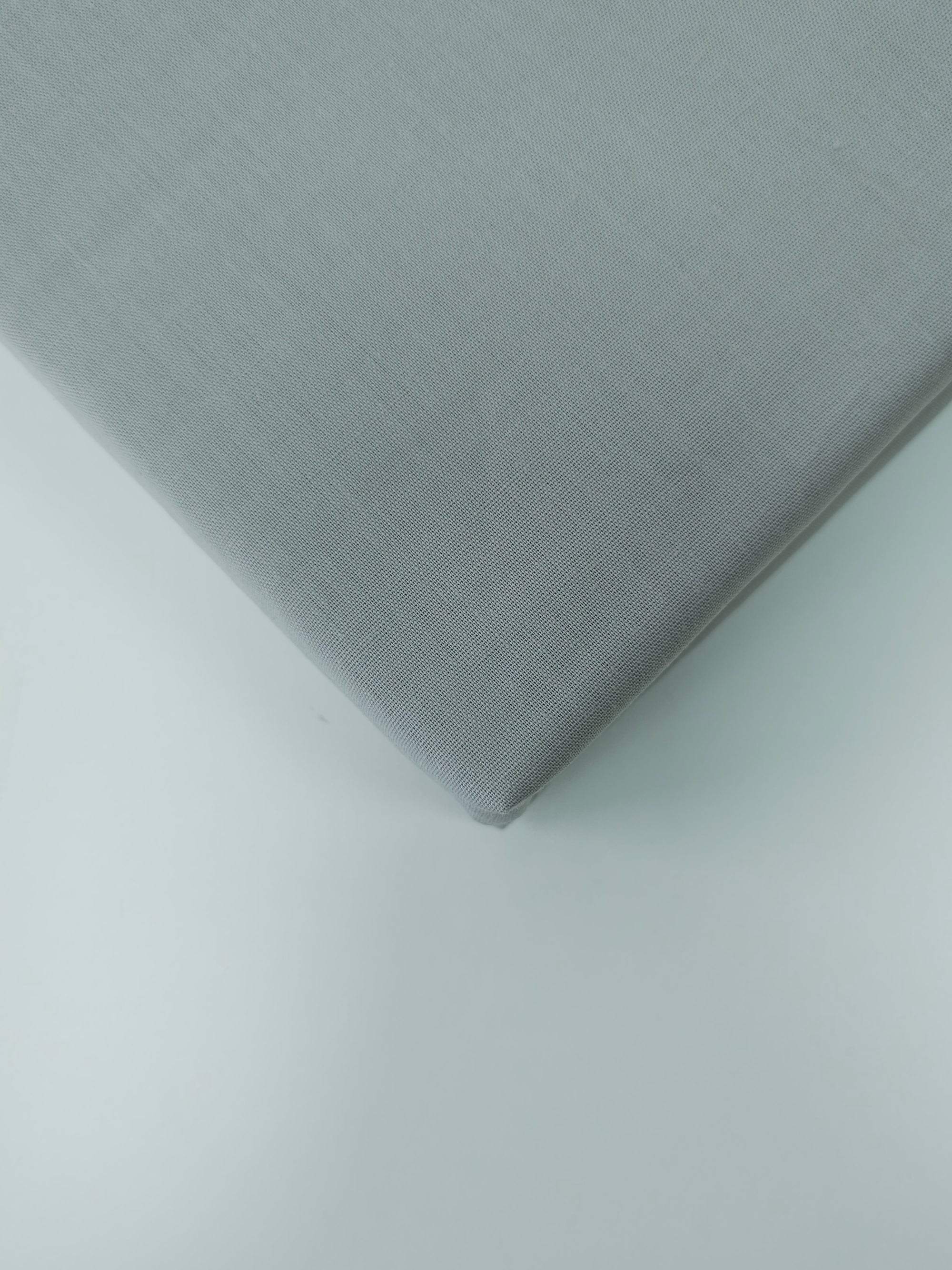Light Grey | Fitted Sheet | 100% Cotton