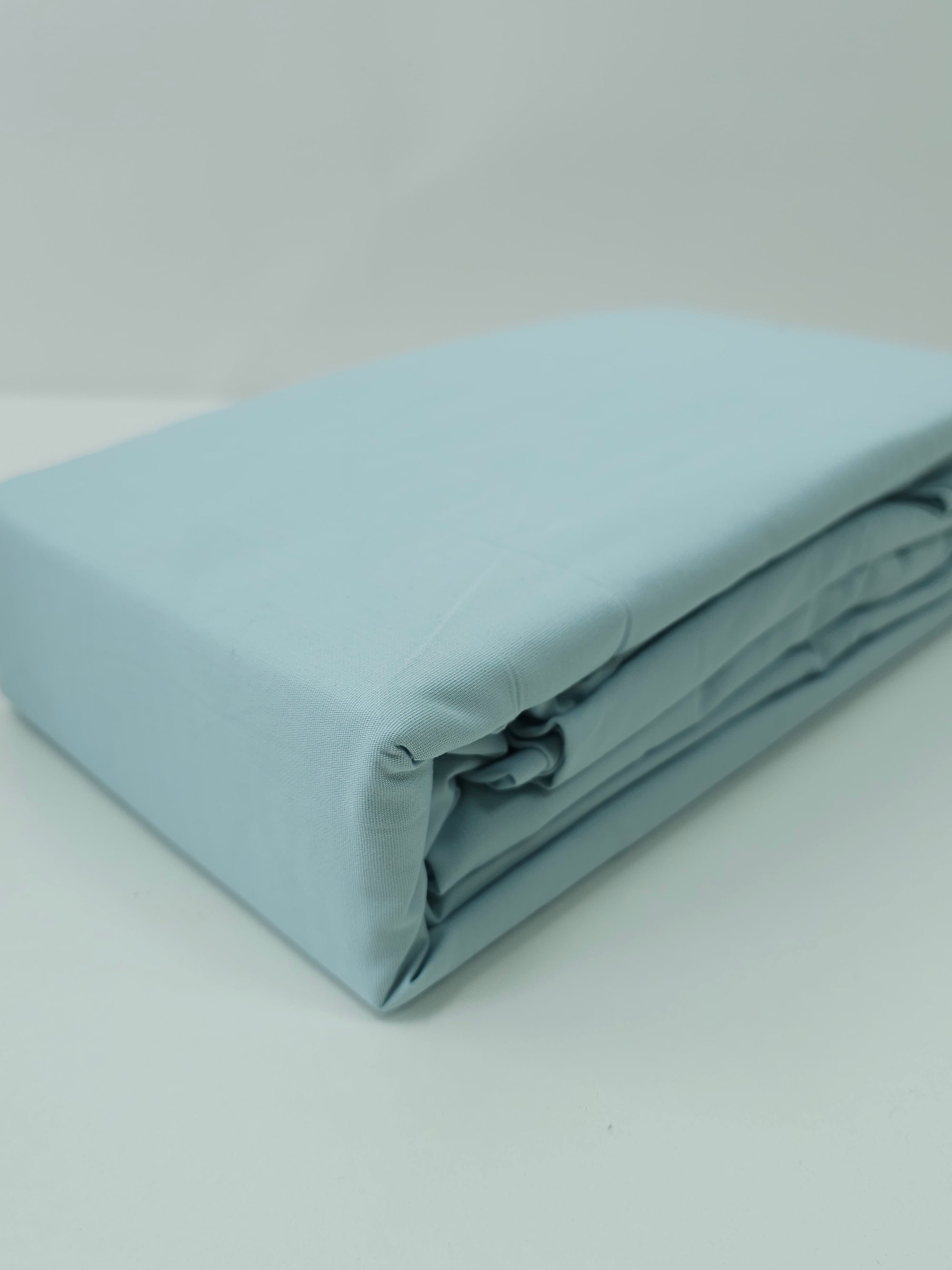 Light Blue | Fitted Sheet | Percale Cotton