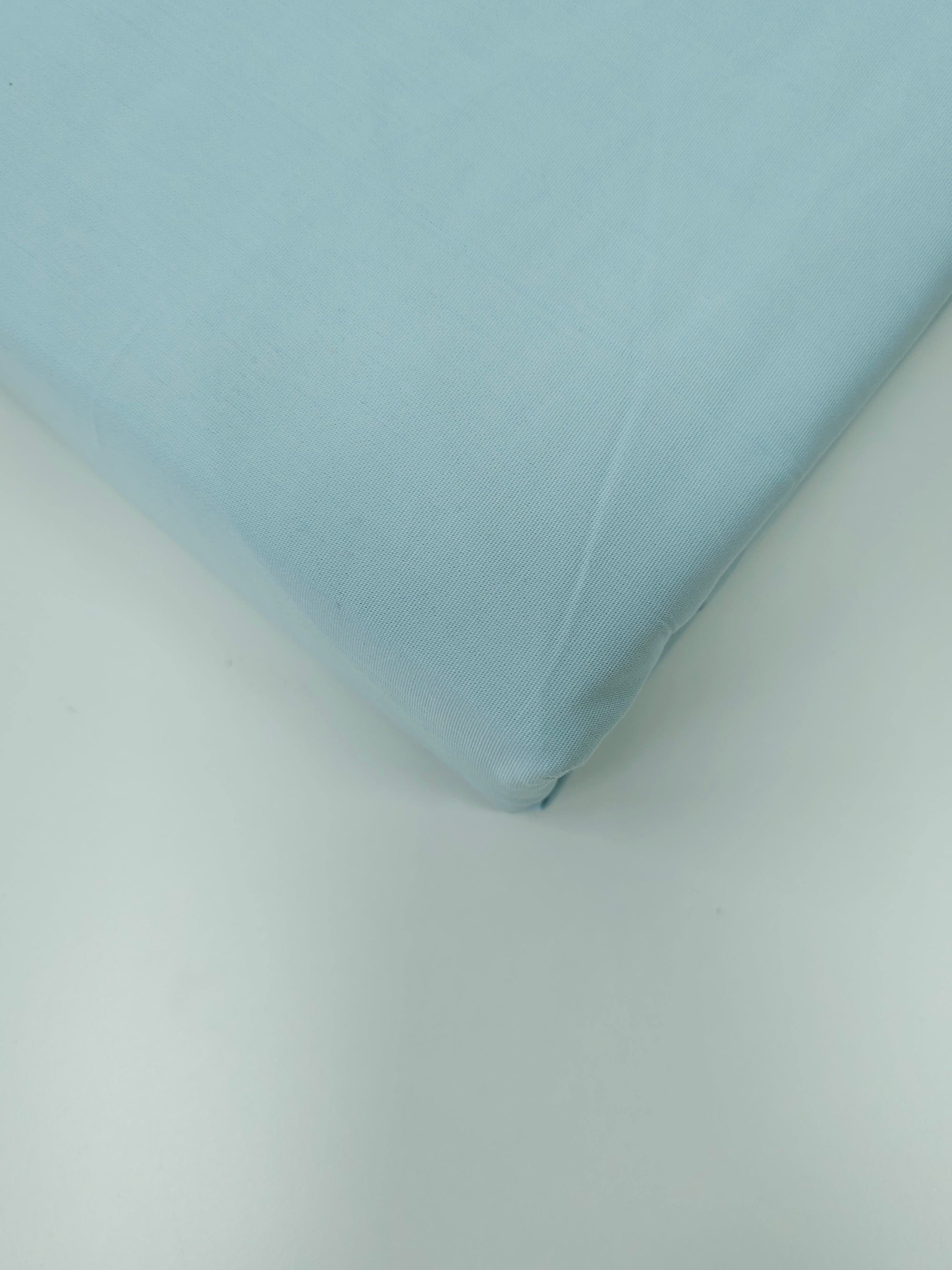 Light Blue | Fitted Sheet | Percale Cotton