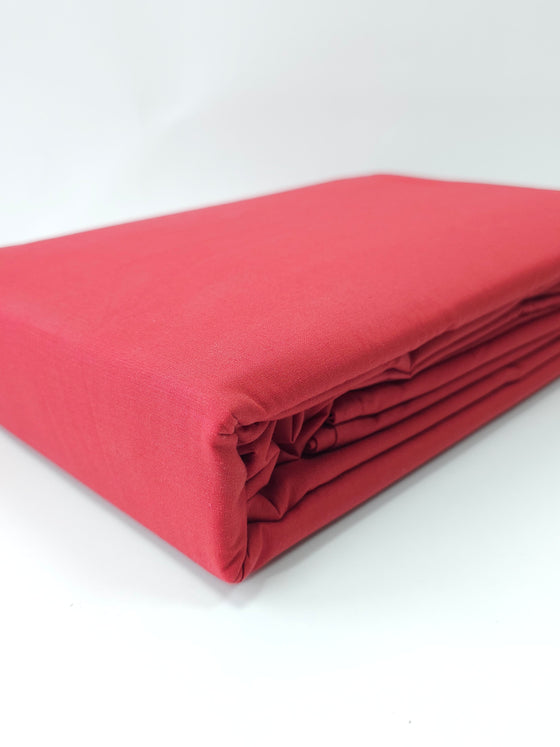 Red | Duvet Set | Percale Cotton