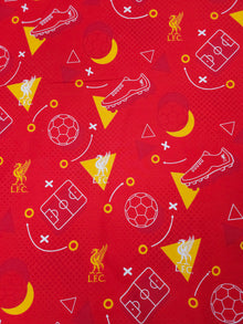  Liverpool FC 100% Cotton Football Fabric