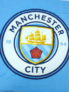 Manchester City Emblem 100% Cotton Football Fabric