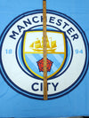 Manchester City Emblem 100% Cotton Football Fabric