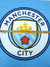 Manchester City Emblem 100% Cotton Football Fabric