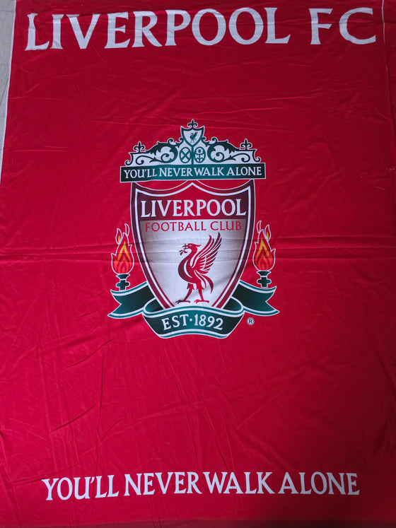 Liverpool FC Emblem 100% Cotton Football Fabric