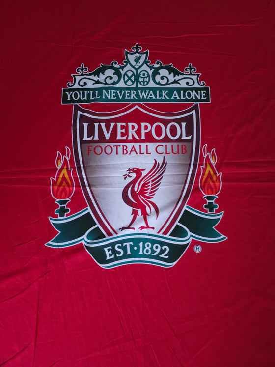 Liverpool FC Emblem 100% Cotton Football Fabric