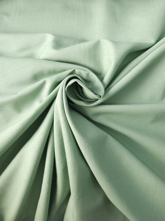 Light Sage Green 100% Cotton
