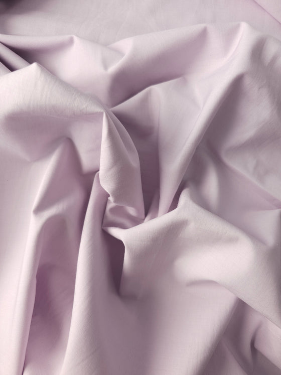 Light Lavender Purple 100% Cotton