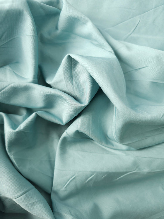Mint Blue 100% Cotton