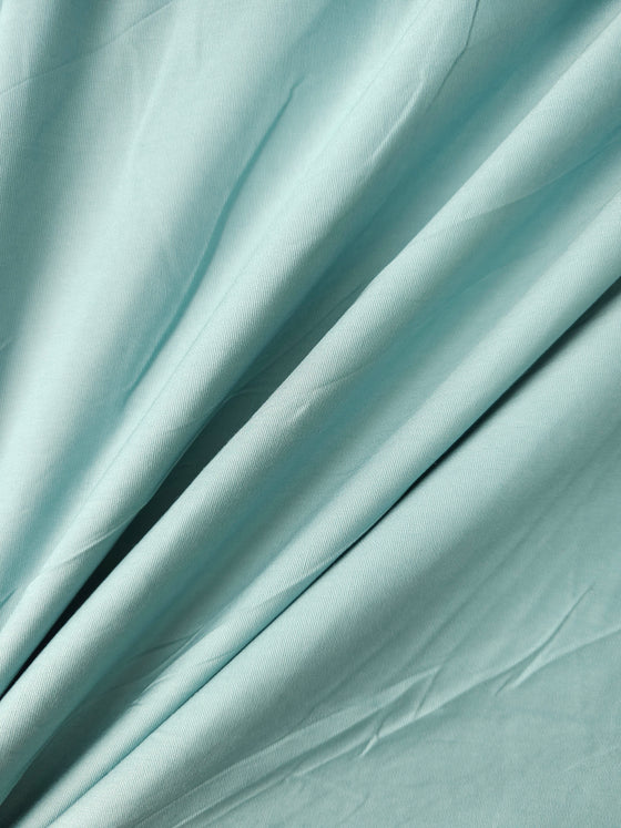 Mint Blue 100% Cotton