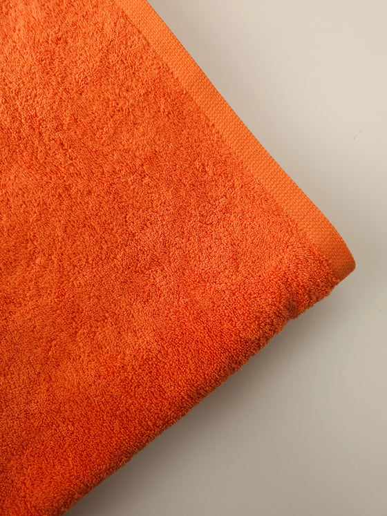 Orange 100% Cotton Towel