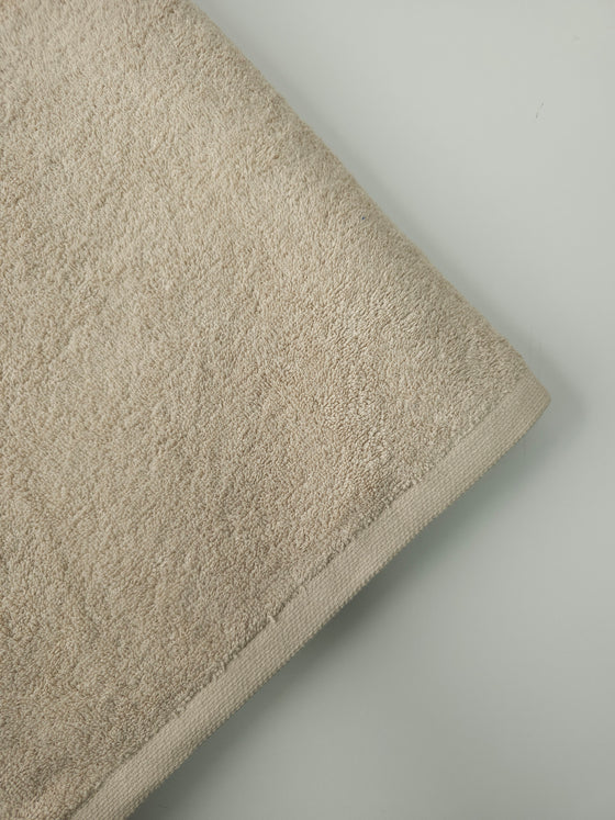 Light Beige 100% Cotton Towel