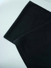 Black Recycled Cotton Towel