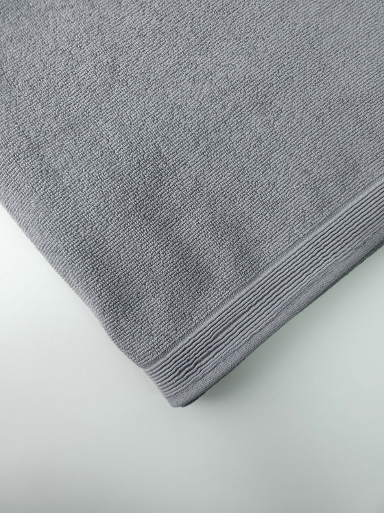 Grey Recycled Cotton Towel