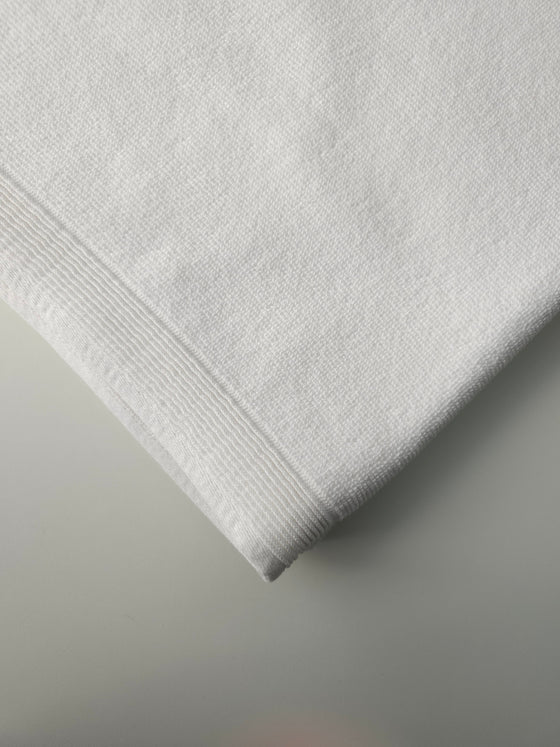 White Recycled Cotton Towel