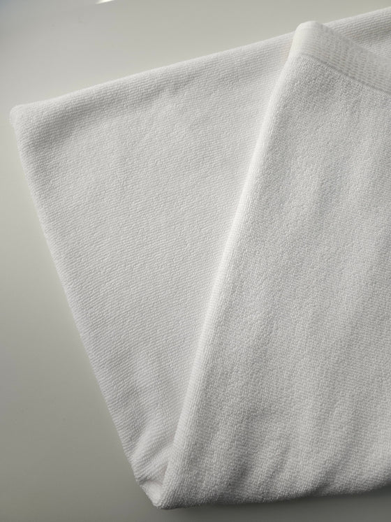 White Recycled Cotton Towel