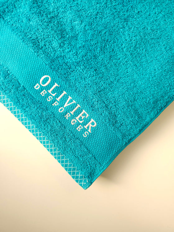Turquoise 100% Cotton XL Bath Towel