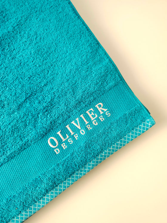 Turquoise 100% Cotton XL Bath Towel