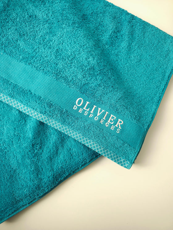 Turquoise 100% Cotton XL Bath Towel