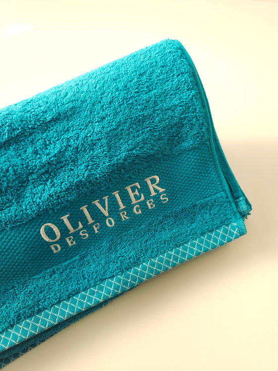 Turquoise 100% Cotton XL Bath Towel