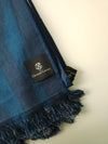 Navy Abstract Beach Towel
