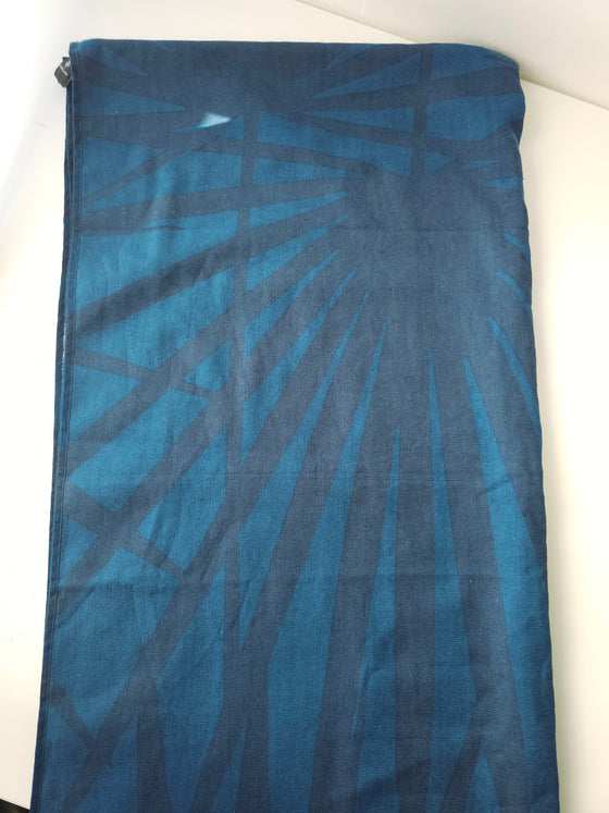 Navy Abstract Beach Towel
