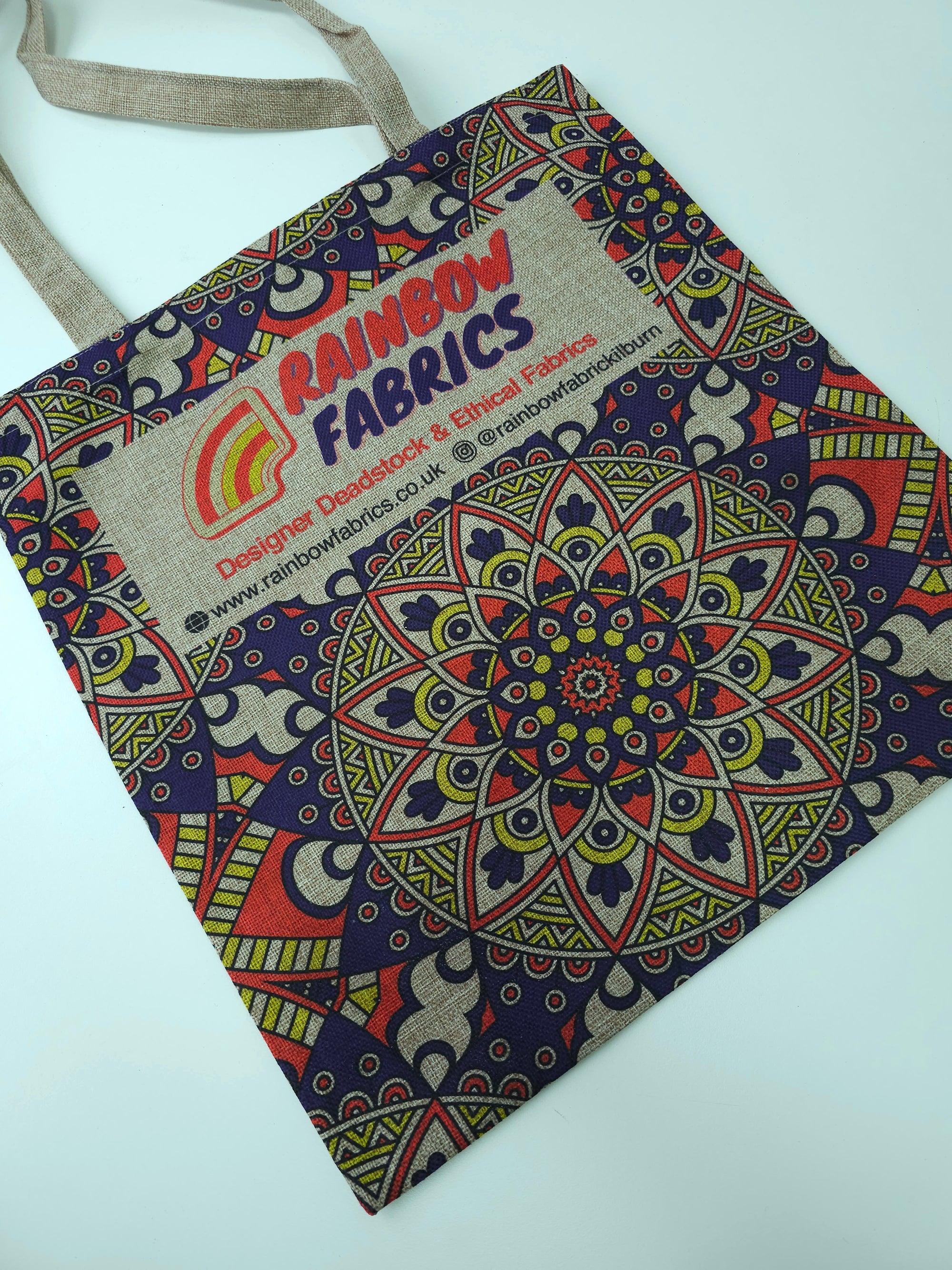 Mandala Print Tote Bag