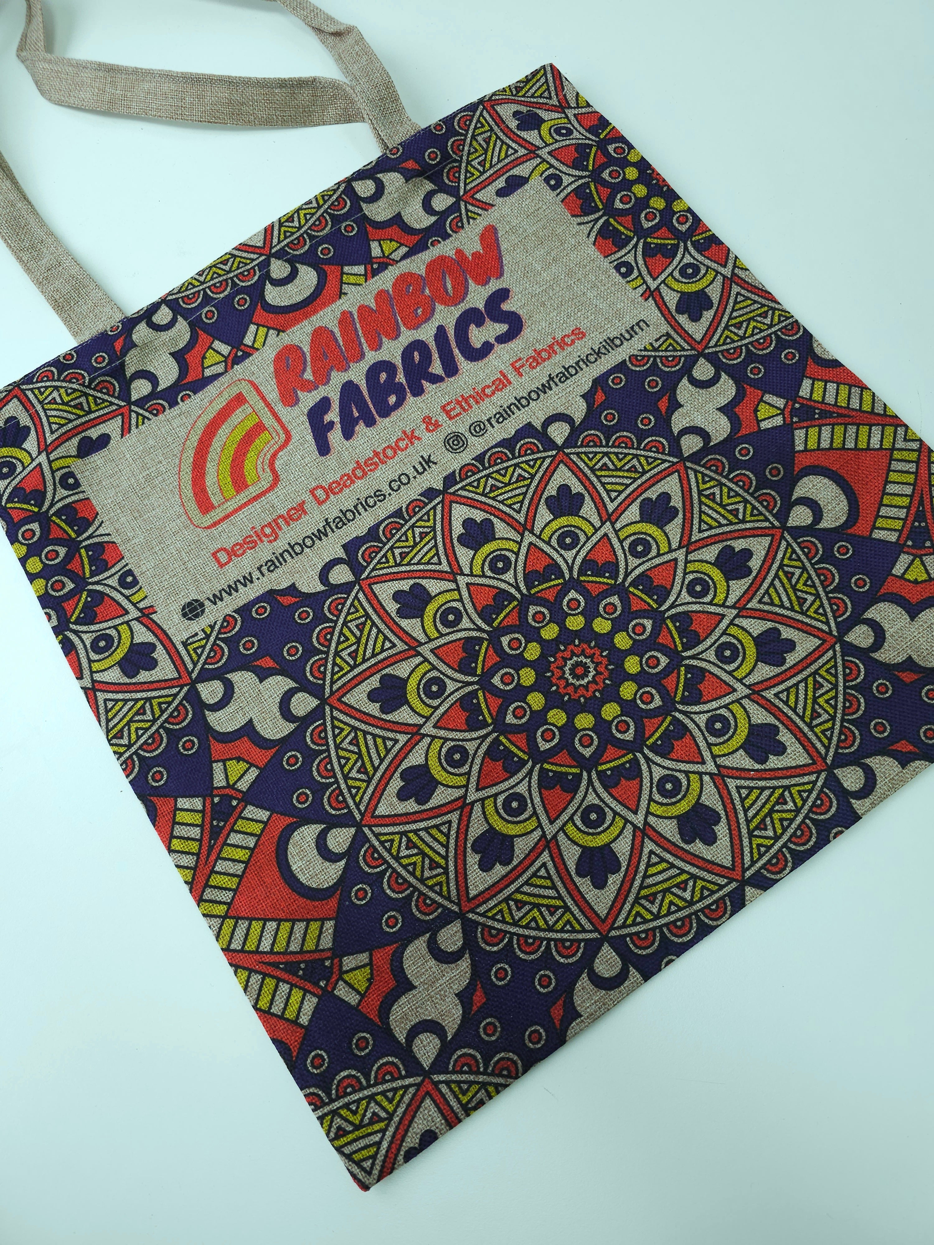 Mandala Print Tote Bag