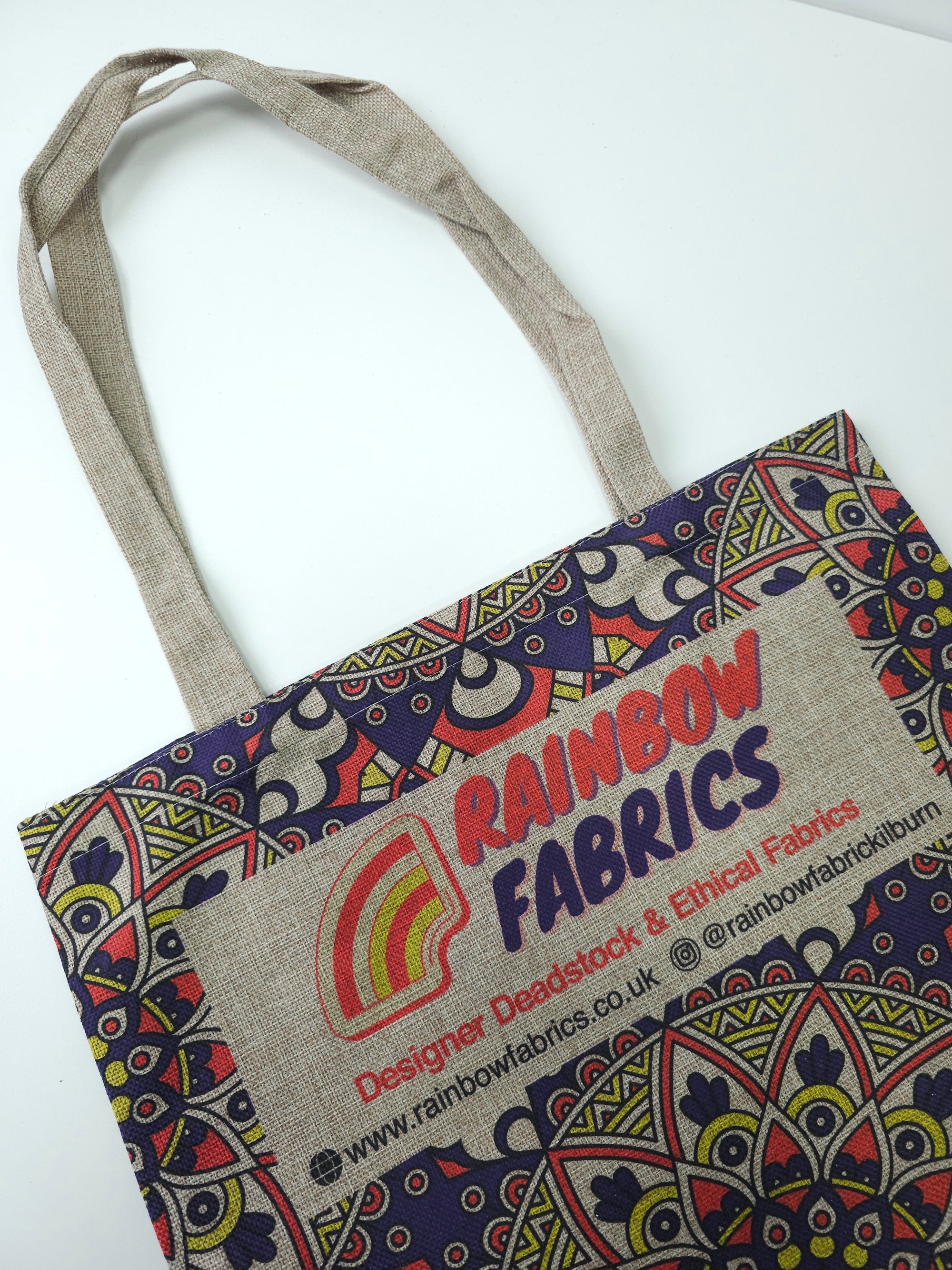 Mandala Print Tote Bag